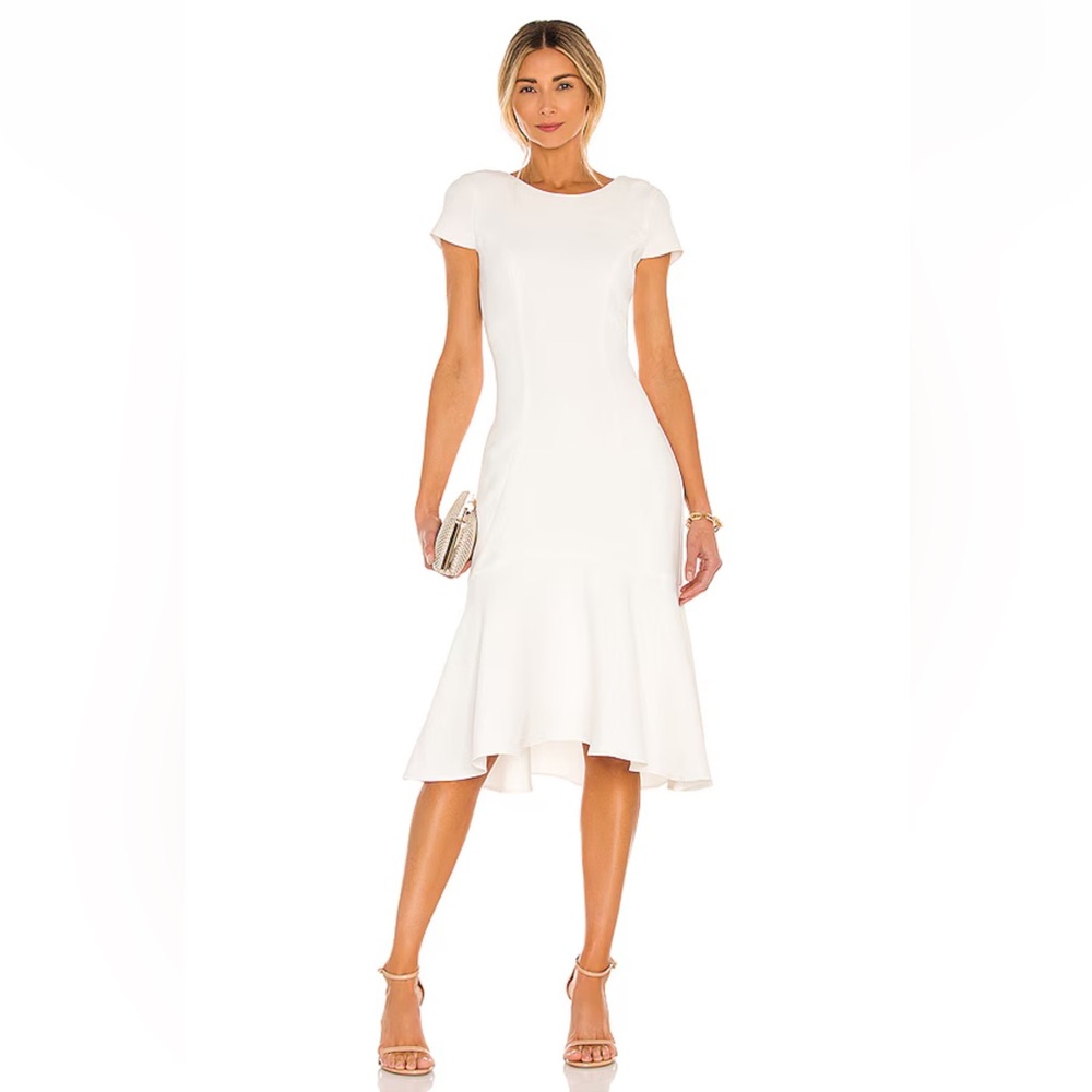 Amanda Uprichard Evalina Dress in Ivory